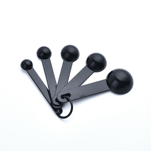 Giá thấp nhựa đo <span class=keywords><strong>cup</strong></span> Spoon Set Mini đo thìa baking đo <span class=keywords><strong>Cup</strong></span> và muỗng Đen - Product Image 5