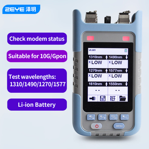 Thiết bị cầm tay Pon quang điện <span class=keywords><strong>Meter</strong></span> sợi cáp quang thiết bị FTTH công cụ 1310/1490/1550nm Mini Tester OPM VFL FTTx bpon/epon/GPON - Product Image 3