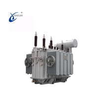 Transformateur de distribution d'énergie triphasé Prix 25-50 MVA 220/11kV à enroulement cuivre-aluminium