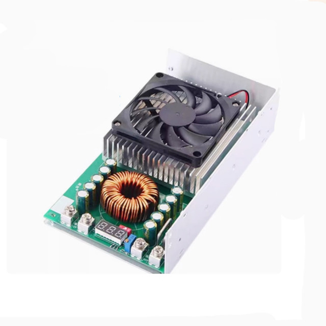 1500W 50A High Power DC-DC Adjustable Step Down Buck Converter 25-90V to 60V 48V 36V 24V 21V 12V Power Supply Voltage Regulator