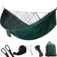Classique en Stock ultraléger 210T Nylon Polyester moustiquaire Camping hamac pour parasol dormir en plein air voyage randonnée plage