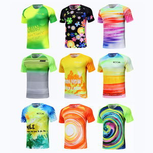 Tshirt polos kualitas olahraga tenis kustom Pria Wanita polos cocok untuk reguler kaos sublimasi poliester - Product Image 5