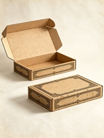 Boîte d'expédition en carton ondulé blanc haut de gamme recyclable, personnalisable avec logo imprimé, emballage écologique pour e-commerce, boîte cadeau Anhui