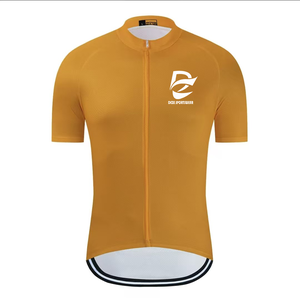 Maillot de Ciclismo de Manga Corta en Color Sólido, Múltiples Colores, Transpirable, de Secado Rápido, con Bolsillos Traseros para Ciclismo al Aire Libre - Product Image 4