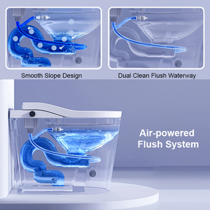 Power-Free Smart <strong>Toilet</strong> With Dual Front And Rear Wash S-Trap Drainage Concealed Tank For Apartments Without Stable Electricity - Product Image 5