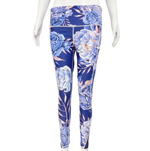 เลกกิ้งพิมพ์ซับลิเมชันสำหรับผู้หญิงกางเกงเล่นโยคะออกกำลังกายผ้าสแปนเด็กซ์ผ้าโพลีเอสเตอร์27% 73% แบบกำหนดเอง - Product Image 6