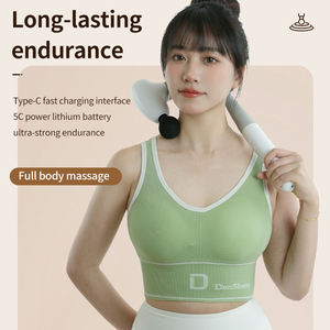 Venta al por mayor de martillo de masaje eléctrico pistola de cuerpo completo para meridianos espalda Fascia pistola martillo agarre masaje hombro estimulador muscular - Product Image 2