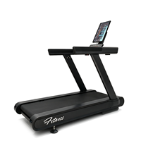 Tapis roulant électrique professionnel LZX-L20T avec écran miroir rotatif de 21,5 pouces pour centre de fitness