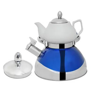 Новый продукт, чайные кастрюли и чайник, портативный набор электрического чайника, домашний чайник со свистком