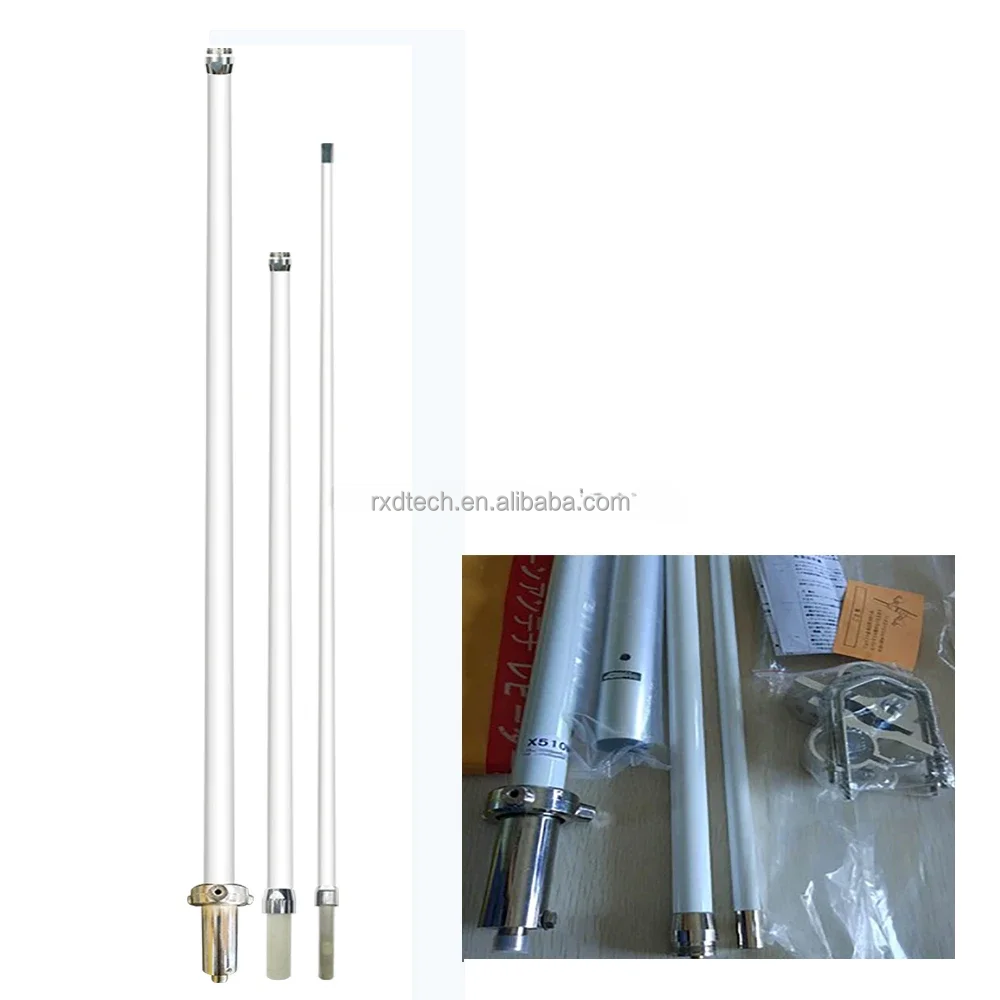 Diamond X510 Antenna - Dual Band UHF VHF Fiberglass Base Station