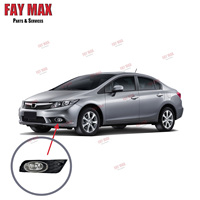 Luz Antiniebla Delantera Derecha Izquierda para Automóvil, Lámpara Antiniebla, Faro Antiniebla 33900-TR0-003 33950-TR0-003 para Honda Civic 2012 2013 2014 FB4
