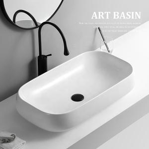 Évier de salle de bains en céramique, vasque d'art du <span class=keywords><strong>nord</strong></span> de l'europe - Product Image 2