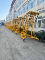 Accessoires d'aviation d'échelle de plate-forme de support d'entretien d'avions en acier léger de vente d'usine