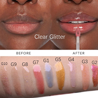 Ensemble de gloss à lèvres liquides minéraux à base de plantes, 64 couleurs, mat/pailleté/brillant, imperméable, hydratant, haute pigmentation, longue tenue