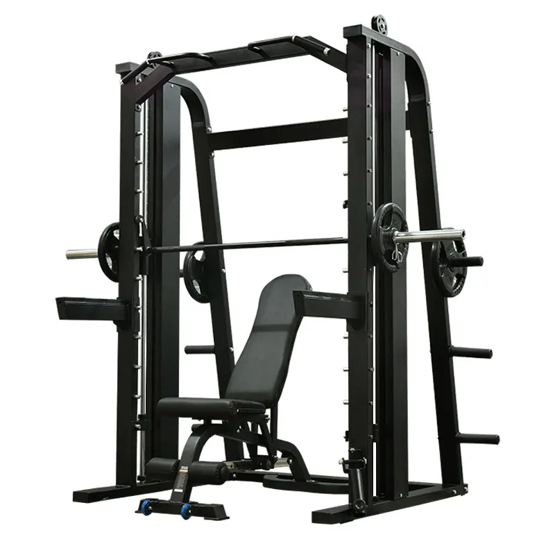 Style Professional Multi Functional Gym Equipment Exercise For Sale Multifunctional Smith Machine Hot Sale New Case Fitness