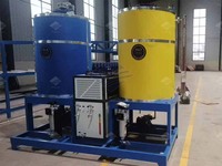 Équipement automatique de mousseur de polyuréthane haute pression avec contrôle PLC, pompe et moteur pour isolation et coulage 380V