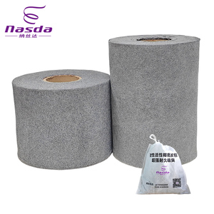 Mùi hấp thụ vải mùi kiểm soát keo-miễn phí than hoạt tính Vải Carbon vải cuộn cho than Mùi Túi bằng chứng - Product Image 1