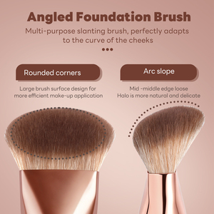 Pinceau <span class=keywords><strong>de</strong></span> maquillage professionnel MAANGE en gros, personnalisé, marque privée, 1 pièce, pour poudre et <span class=keywords><strong>fond</strong></span> <span class=keywords><strong>de</strong></span> <span class=keywords><strong>teint</strong></span> - Product Image 2