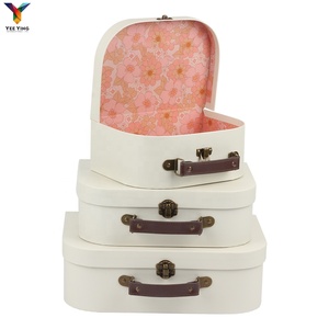 Trẻ em vali hộp các tông Vali lưu trữ hộp giấy vali với kim loại xử lý - Product Image 4