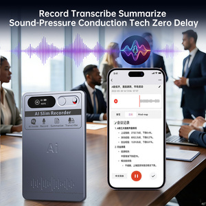Dictaphone intelligent à aimant MINI AI pour la transcription de notes de cours et de cartes mentales, compatible ChatGPT-5, 152 langues, enregistreur vocal - Product Image 4