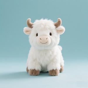 Tùy chỉnh cao nguyên bò mềm âu yếm trang trại Đồ chơi bò sang trọng Thú nhồi bông bò sang trọng Đồ chơi sang trọng - Product Image 2