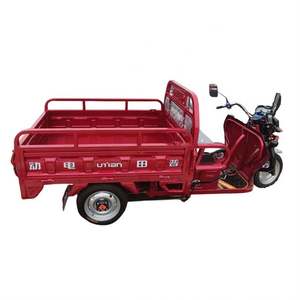 Free Shipping Cargo Bike <strong>Trailer</strong> Three Wheel Electrically Operated Tricycle - Product Image 1