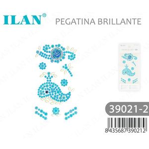 Adesivi con Strass Scintillanti ILAN Design a Pesce 39021-2 - Product Image 3