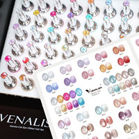 VENALISA 10ml 60PCS Kit de vernis à ongles gel effet œil de chat professionnel pour salon de manucure, kits de vernis à ongles gel UV OEM avec aimant