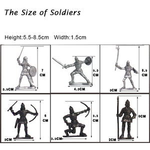 Juguetes Educativos de Plástico, Figura de Acción Militar, Juego de Construcción de Castillo DIY con Caballero Dragón, 30x30x36cm, Edades 4-12 - Product Image 3