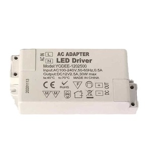 Controlador LED YODEE de 12V 2.5A 30W, Adaptador de Corriente Alterna de Voltaje Constante para Iluminación LED - Product Image 5