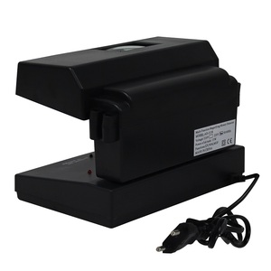 UV-Licht Rechnung Währung Fake Money Detector Praktische Cash Cheque Passport Checker Schwarz EU US Plug Money Tester - Product Image 3