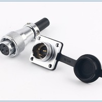 Connecteur d'aviation WS20-2/WS20-3 en zinc moulé sous pression, alternative JINGHAOELEC pour instruments de machinerie, fourniture d'usine