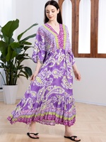Femmes été Boho Spaghetti sangle col carré à volants décontracté fluide longue robe plage balançoire fête Maxi robe