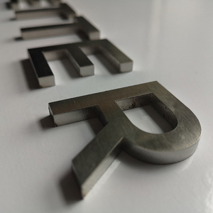 De corte por láser de la <span class=keywords><strong>A</strong></span> la <span class=keywords><strong>Z</strong></span> 3D árabe cartas para oficina pared decoración de la habitación - Product Image 6