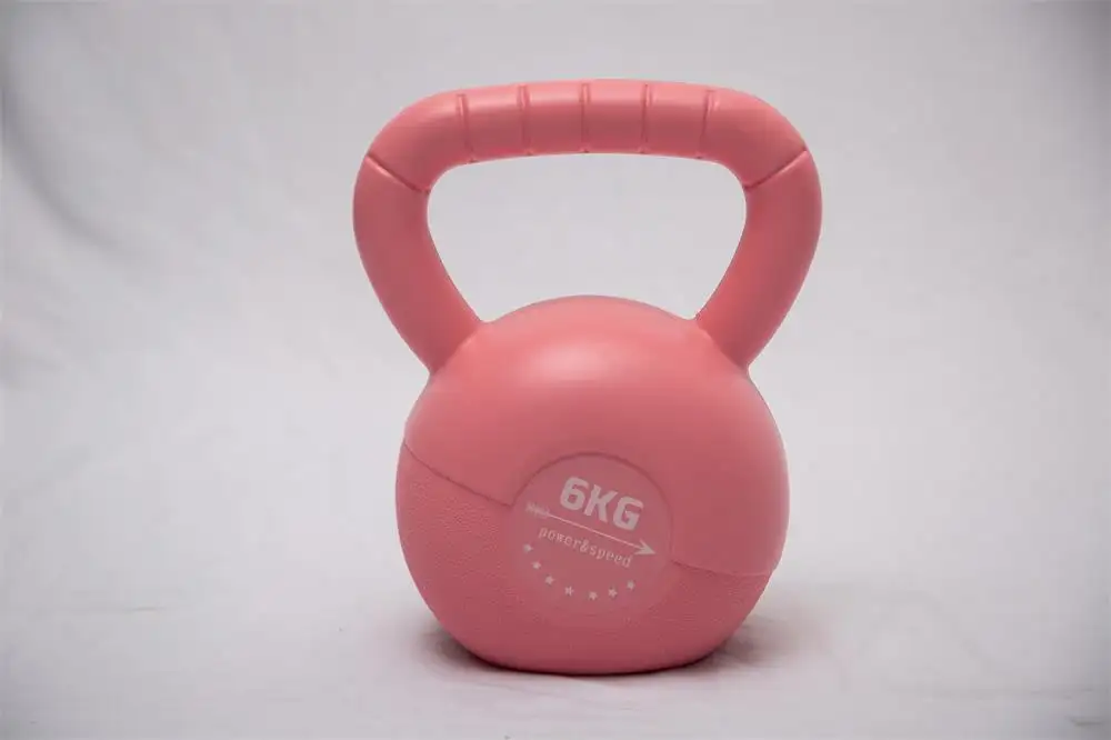 Professional Manufacture high quality Body Building Gym Equipment color concrete cement kettlebell