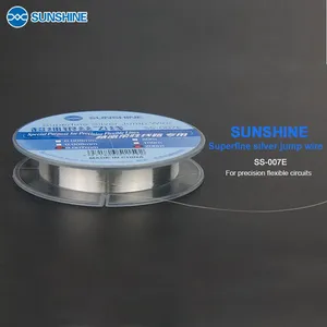 SS-007E nắng 0.007mm 200m dây bạc siêu mịn điện thoại vân tay CPU sửa chữa mạch linh hoạt Chuyên Dụng Đường bay - Product Image 5