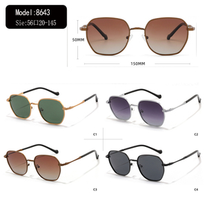 <b>Rectangle</b> Full Rim <b>Sunglasses</b> <b>Black</b> Frame UV400 Protection Unisex Adult Style - Product Image 3