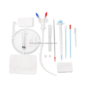 Medical disposable Long Term hemodialysis catheter set blood permanent haemodialysis kit CE ISO clinical consumable