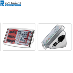 TCS Beste Qualität <span class=keywords><strong>150kg</strong></span>/300kg Elektronische Preiswaage Wiegeplattform mit Rädern - Product Image 3