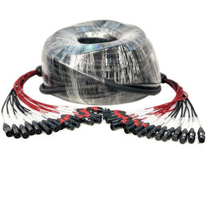 สายเคเบิลลำโพง16ช่องสัญญาณแบบมืออาชีพสายเคเบิลพีวีซีแจ็คเก็ต XLR - Product Image 2