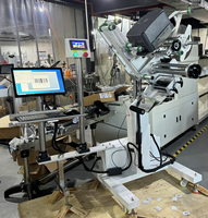 Machine d'application d'étiquettes thermiques automatique en temps réel, haute performance et excellent rapport qualité-prix, pour les canettes, les bouteilles, les sachets, avec une haute précision