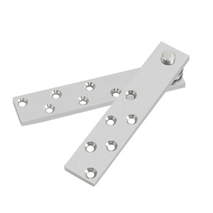 Charnières de porte double en acier inoxydable, 180 degrés, installation facile pour porte en bois, design industriel - Product Image 2