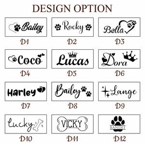 Personalized Dog Bowl with Custom <b>Name</b>, Stainless Steel Pet Bowls for Dog and Cat, Non-Slip Rubber Base & Metal Food Water Dish - Product Image 5