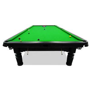 Mesa de billar de pizarra Jiujiang de alta calidad a precio mayorista, tela de mesa personalizada, mesa de billar de madera maciza de alta calidad para snooker y billar. - Product Image 2