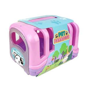 Ensemble de jouets et de transport <span class=keywords><strong>pour</strong></span> animaux de compagnie : Kit de voyage réaliste <span class=keywords><strong>pour</strong></span> chat et <span class=keywords><strong>chien</strong></span> avec <span class=keywords><strong>panier</strong></span> portable et accessoire poisson <span class=keywords><strong>pour</strong></span> jeu de rôle d'adoption d'animaux, vente en gros OEM - Product Image 6