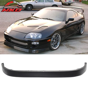 Fits For Toyota Supra 93-98 Paisley Style Front Bumper Lip Spoiler PU Chin <b>Splitter</b> Auto Parts Automotive Accessories - Product Image 1