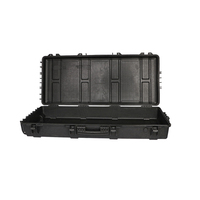Portable PP étanche coque dure en plastique boîte de pistolet de stockage rechargement de matériel de munitions boîte de pêche avec roues
