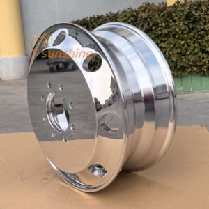 Jantes de camion en aluminium forgé poli à 10 goujons 17.5/19.5x6.0 17.5/19.5x6.75 - Product Image 3