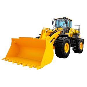 Nouveau modèle de machines de terrassement, chargeuse frontale diesel 4x4 8 tonnes bon marché, chargeuse sur pneus multifonction - Product Image 1