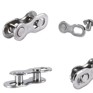 Chaîne de vélo de montagne à maillons rapides 8S/9/10/24/27/30 vitesses, chaîne à vitesse unique, clip de déverrouillage rapide - Product Image 1